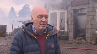 Braemar: ‘I was having a cup of tea in bed when I heard this loud explosion’