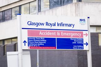 Glasgow hospital often operating at 250% capacity, according to report