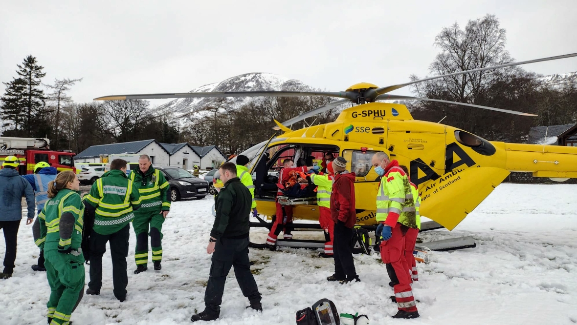 Crews rescue landworker who was ‘buried’ under tree root for two hours