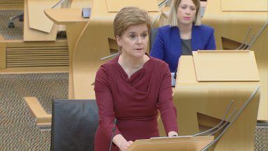 Nicola Sturgeon answers First Minister’s Questions amid ferry fiasco and UK financial turmoil