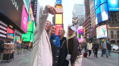 New York City open for business and Scots tourists are back in town