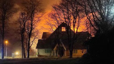 Three teenagers charged in connection with fire at old community hall in Aberdeenshire