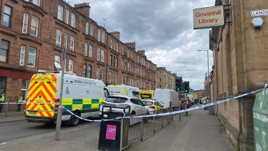 Road closed as police attend disturbance in Govanhill flat