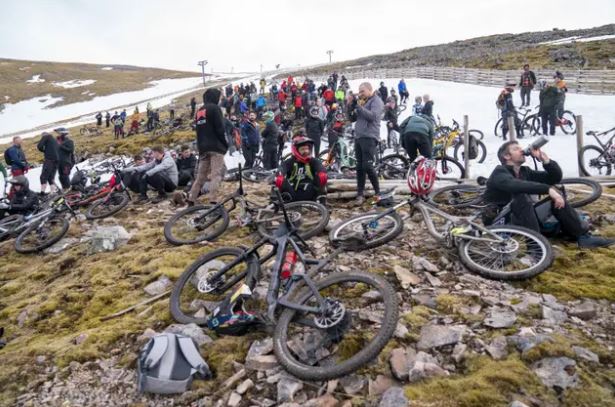 Almost 300 riders signed up to take part (Jane Barlow/PA)