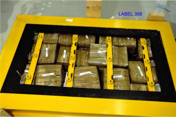 Cash seized during Operation Escalade.