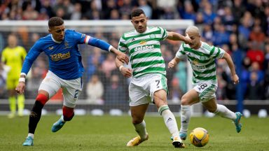 Greece forward Giakoumakis joins list of Celtic injury concerns ahead of Premiership return