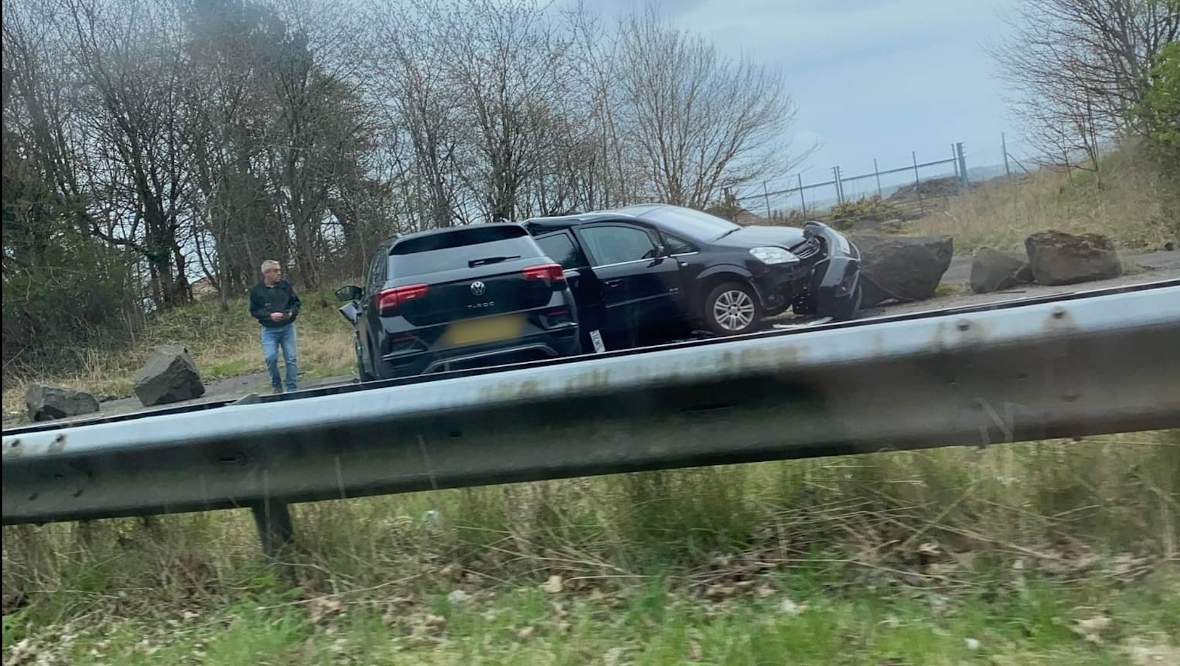 Injured woman taken to hospital after crash Bankhead and Stenton roundabouts, in Glenrothes