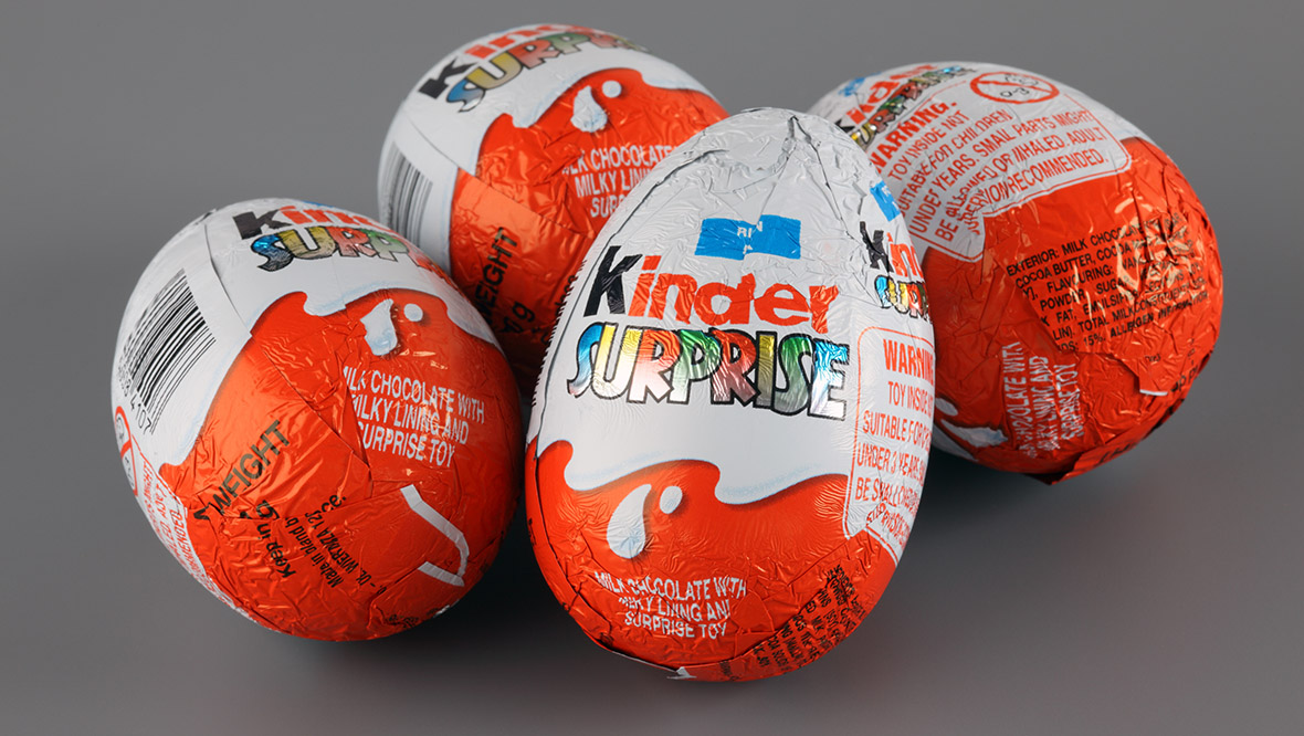 More than 70 people infected with salmonella linked to Kinder chocolate products