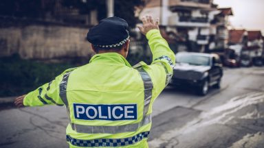Two charged after £50,000 of heroin discovered in  car on M80 near Cambusbarron, Stirling
