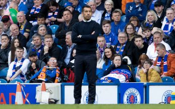 Rangers boss Giovanni van Bronckhorst applauds Celtic for title win