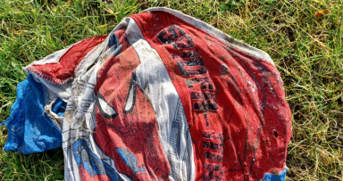 Scottish water workers clear Spiderman t-shirt blocking pump after being flushed down toilet