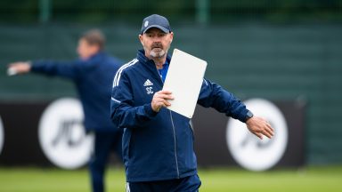 Steve Clarke says Scotland will ‘focus on football’ in play-off meeting with Ukraine