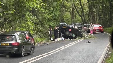 Woman faces police report after one hurt in crash on B981 in Inverkeithing, Fife