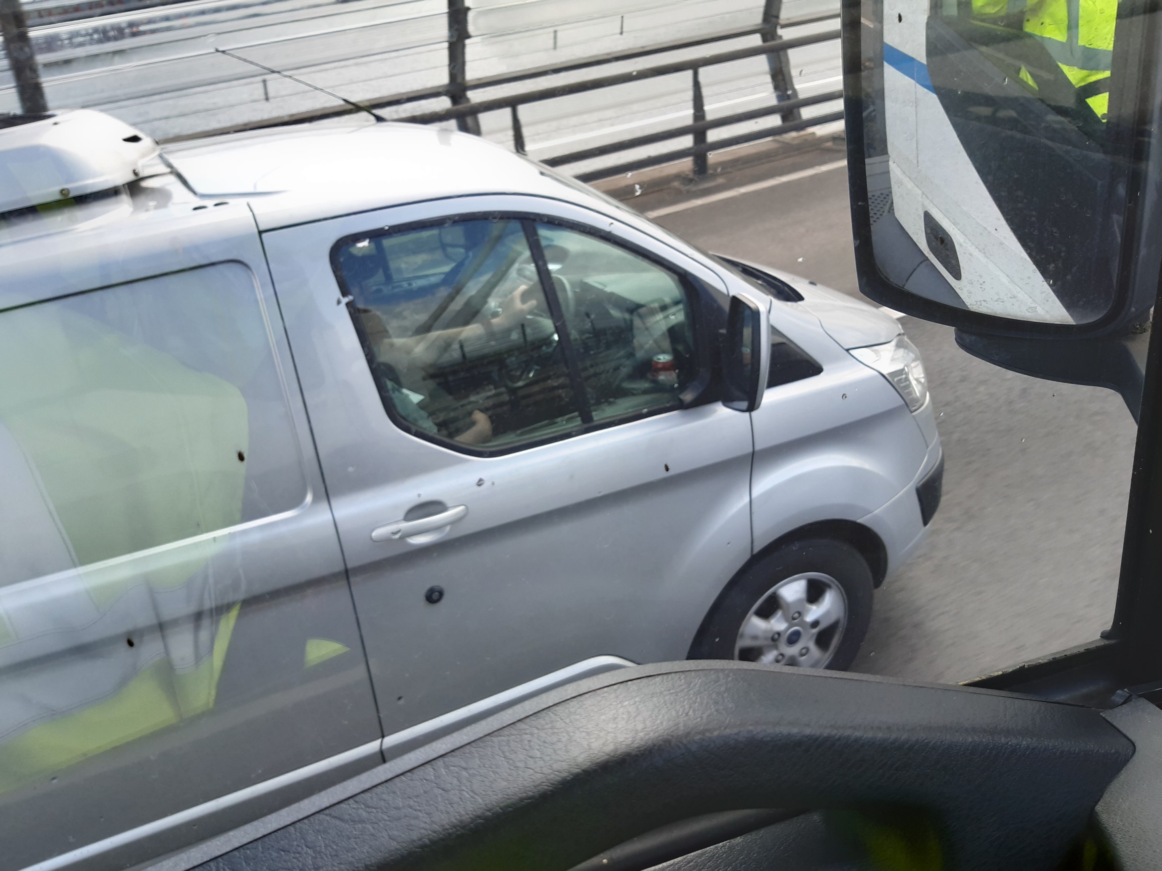 Police: Unmarked HGV allows 'better view' of drivers