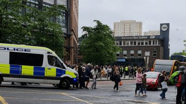 Police hunt for ‘man with box’ after bomb scare at Buchanan Bus Station in Glasgow