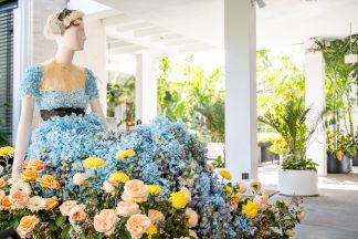 Fleur de Villes exhibition FEMMES to showcase famous Scots adorned in flowers at St James Quarter in Edinburgh