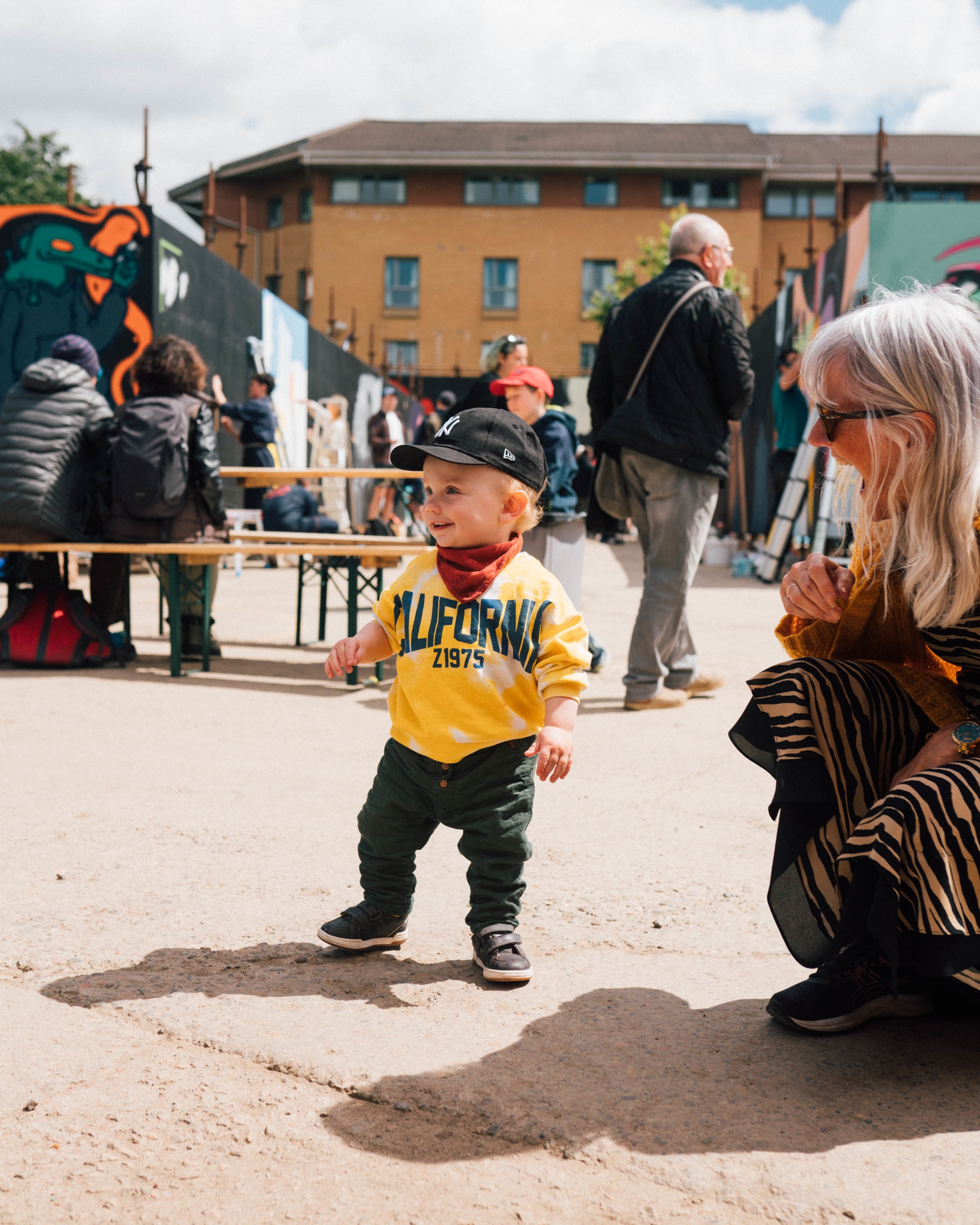 Festival: Even the youngest fans enjoyed their day. 