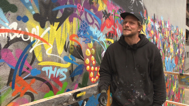 Aberdeen gets colourful makeover as artists descend on city for NUART festival