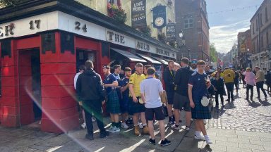 Nations League: Tartan Army descend on Dublin for Scotland’s clash with Ireland