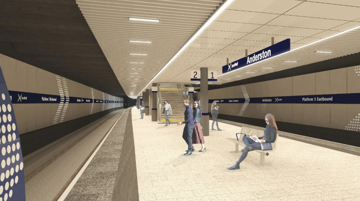 Anderston train station in Glasgow closed for extra week due to ‘supply chain issues