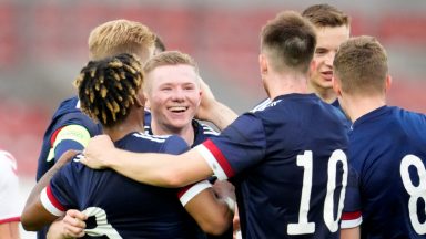 Scotland under-21’s hold Denmark to draw after stunning Stephen Kelly free kick