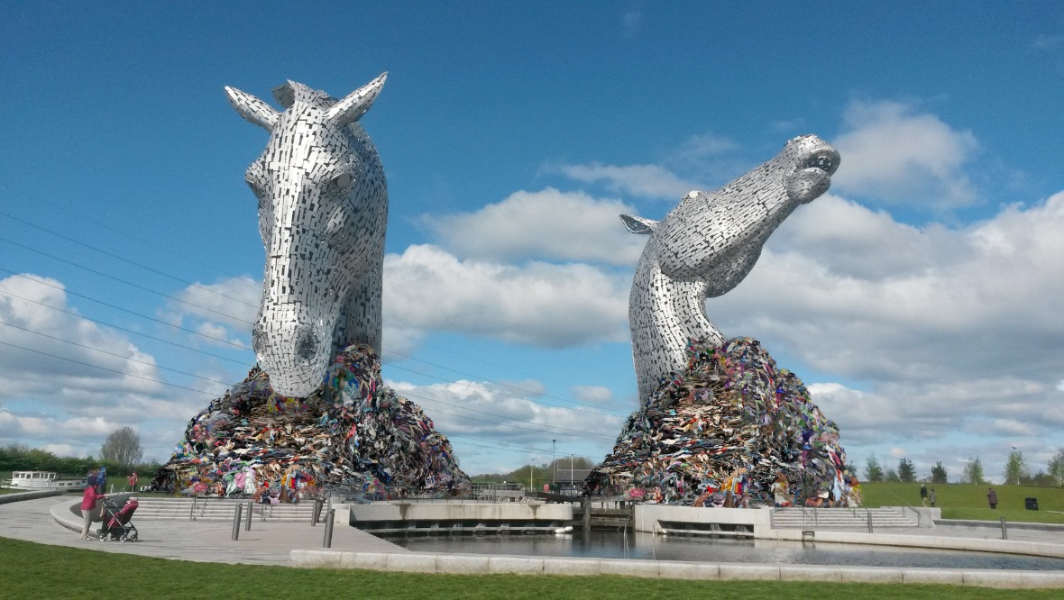 Parents bin 100,000 wearable school uniforms each year in Scotland, enough to ‘climb the Kelpies’