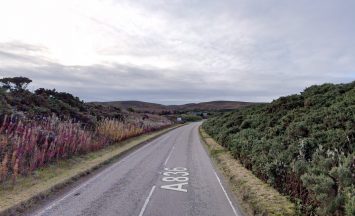 Biker suffers life threatening injuries after crash between motorcycle and car in the Highlands