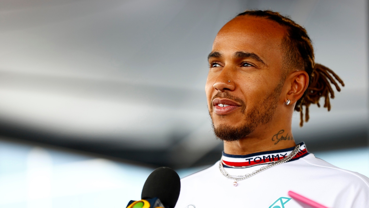 Formula One driver Lewis Hamilton reacts to Nelson Piquet slur ahead of British Silverstone Grand Prix