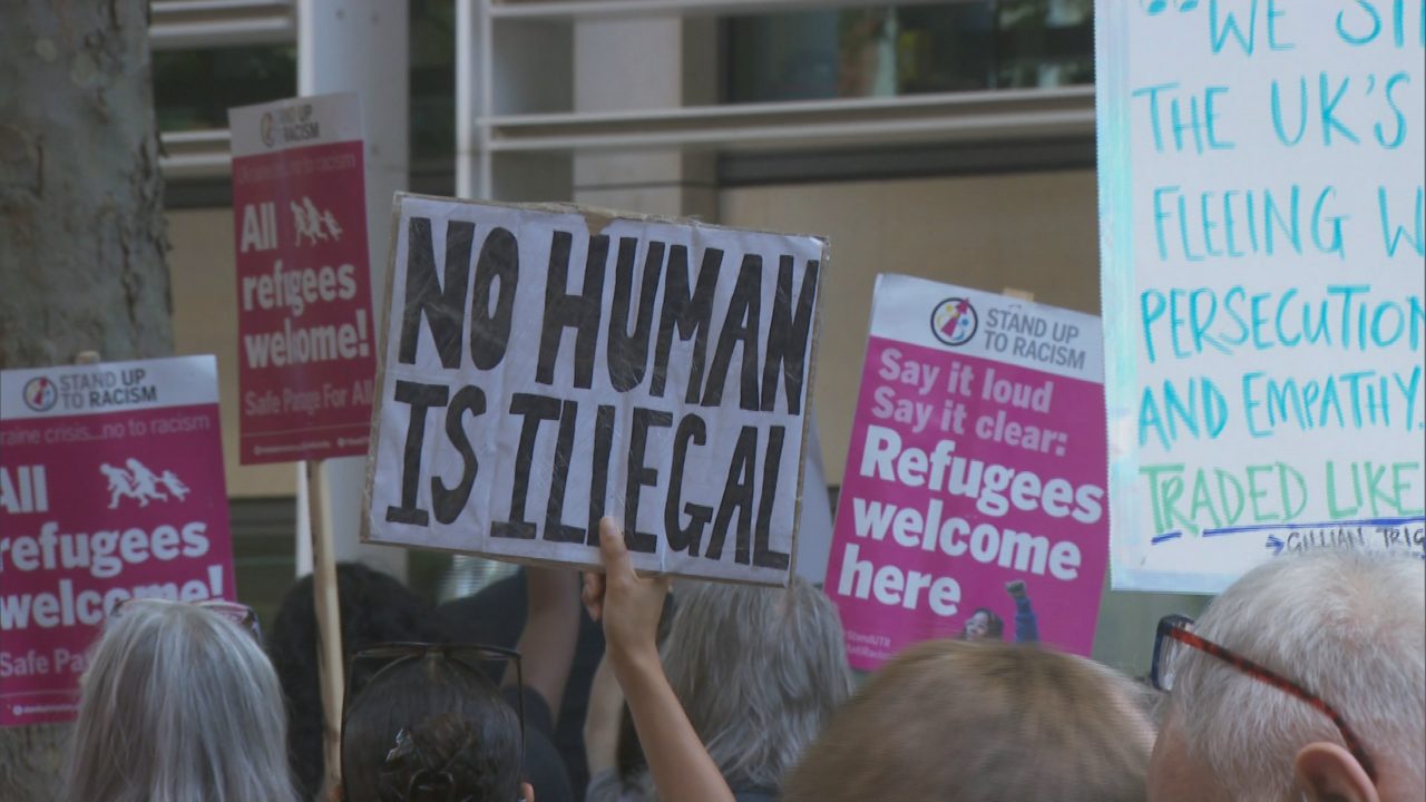 Edinburgh and Glasgow protests planned as legal challenge against Rwanda deportation flights begins
