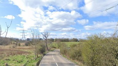 Teenager in hospital following morning ‘hit and run’ on busy Glasgow road