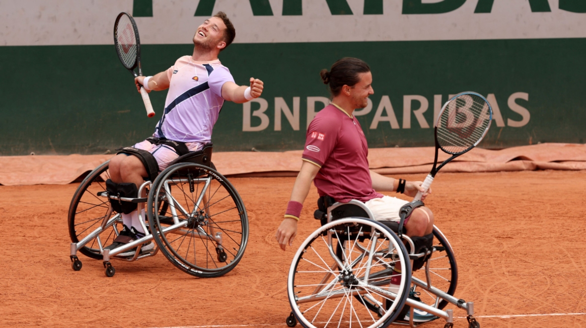 Gordon Reid and Alfie Hewett bid for 11th straight grand slam title at Wimbledon