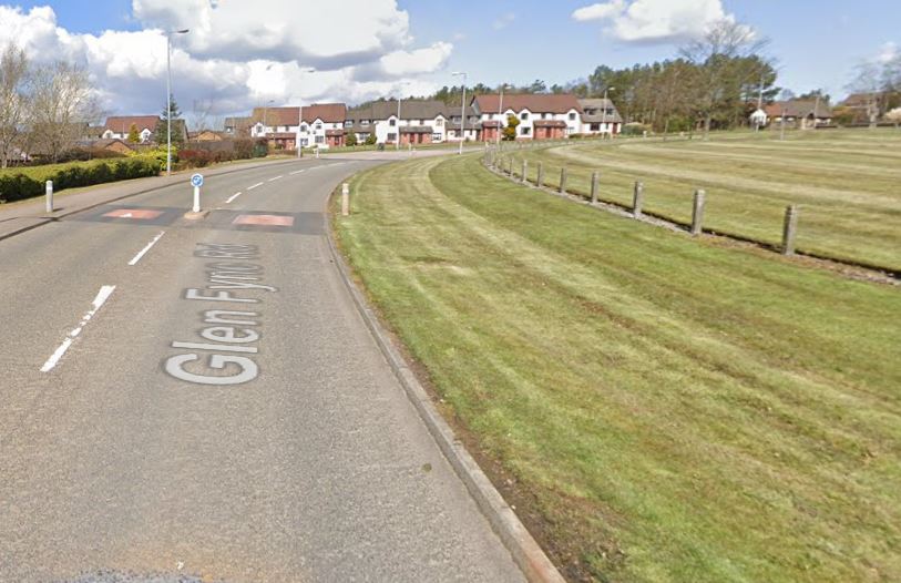 Road closed following early morning house blaze on Glen Fyne Road, Cumbernauld