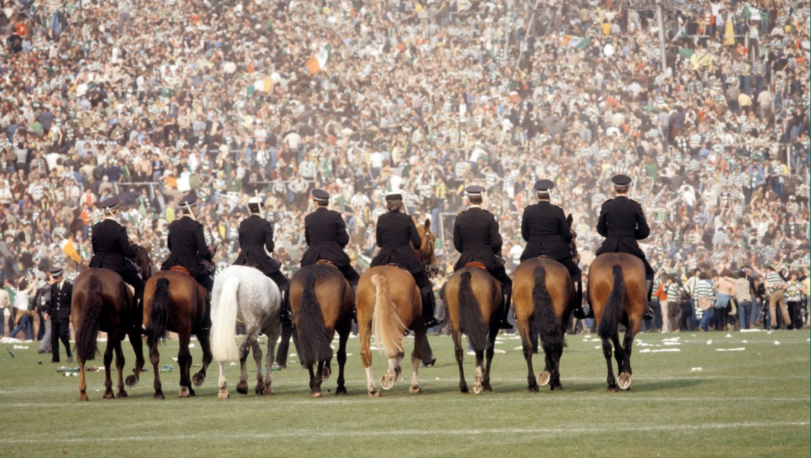 The drinking ban was introduced after crowd trouble at the 1980 Scottish Cup final. 