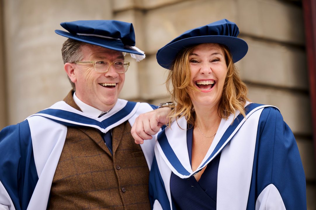 Stars of Still Game awarded honorary degrees at Queen Margaret University ceremony in Edinburgh