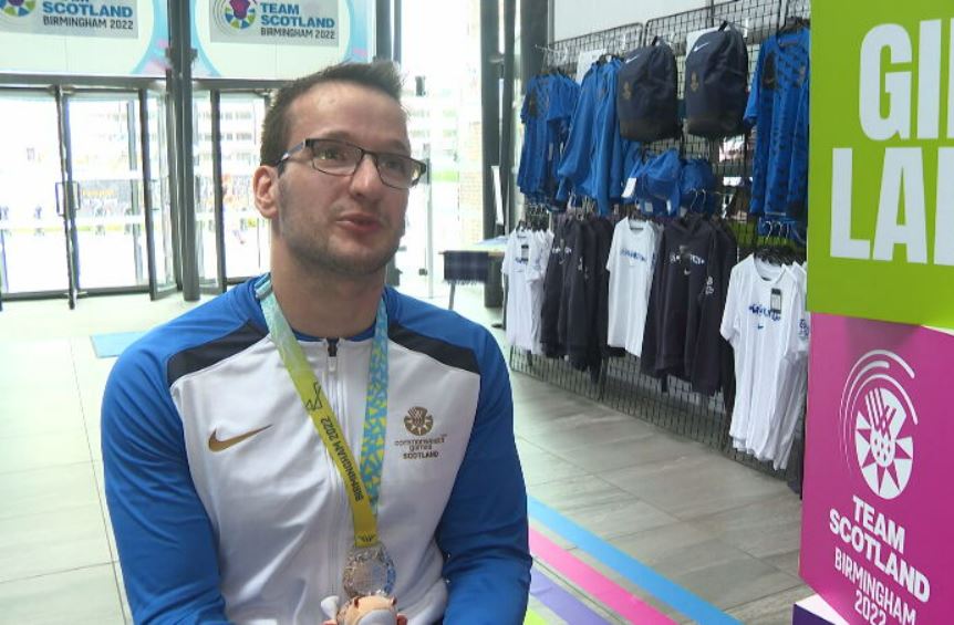 Scotland’s Sean Frame ‘ecstatic’ with silver medal in Wheelchair Marathon