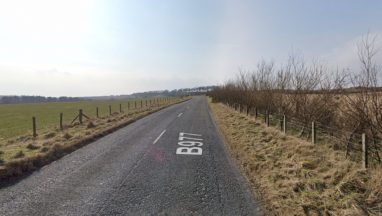 Man taken to Aberdeen Royal Infirmary with serious injuries following B977 crash in Aberdeenshire