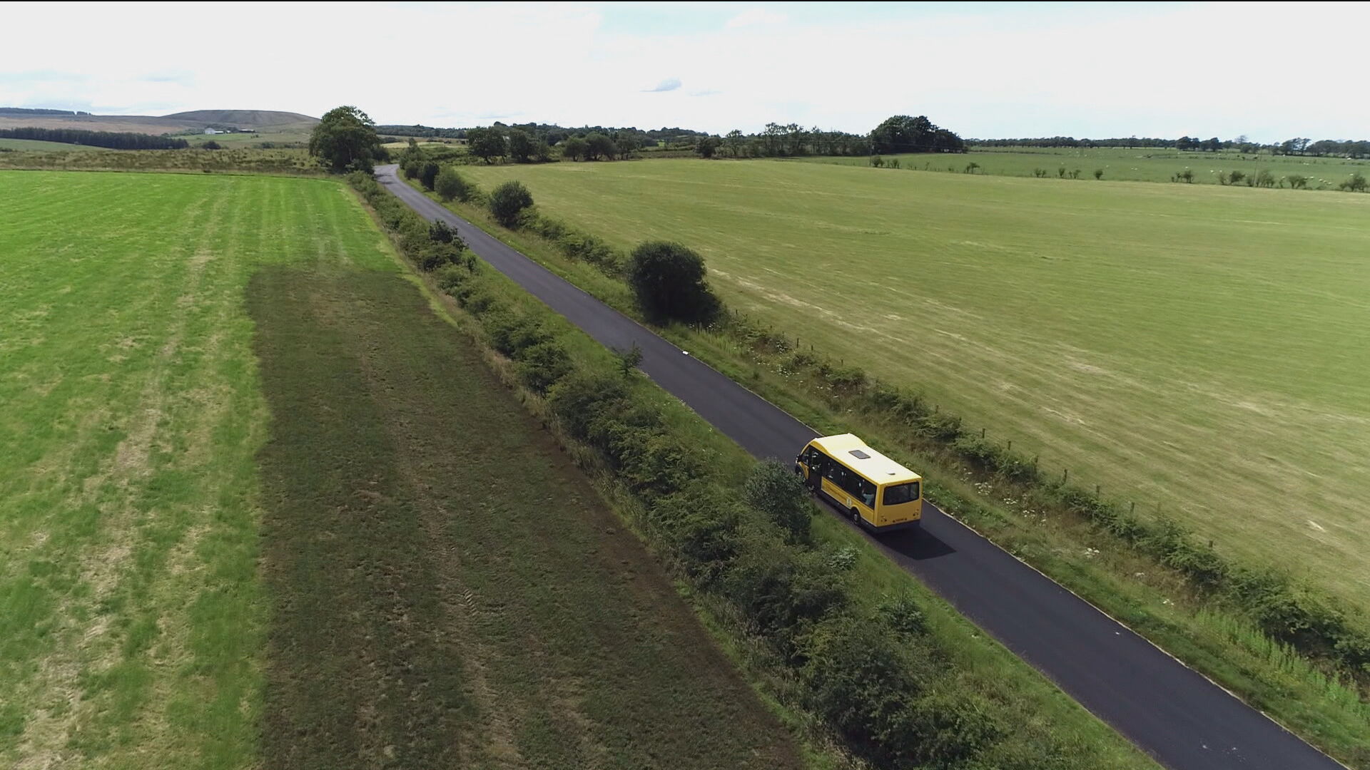 The bus provides a door-to-door service for shoppers.