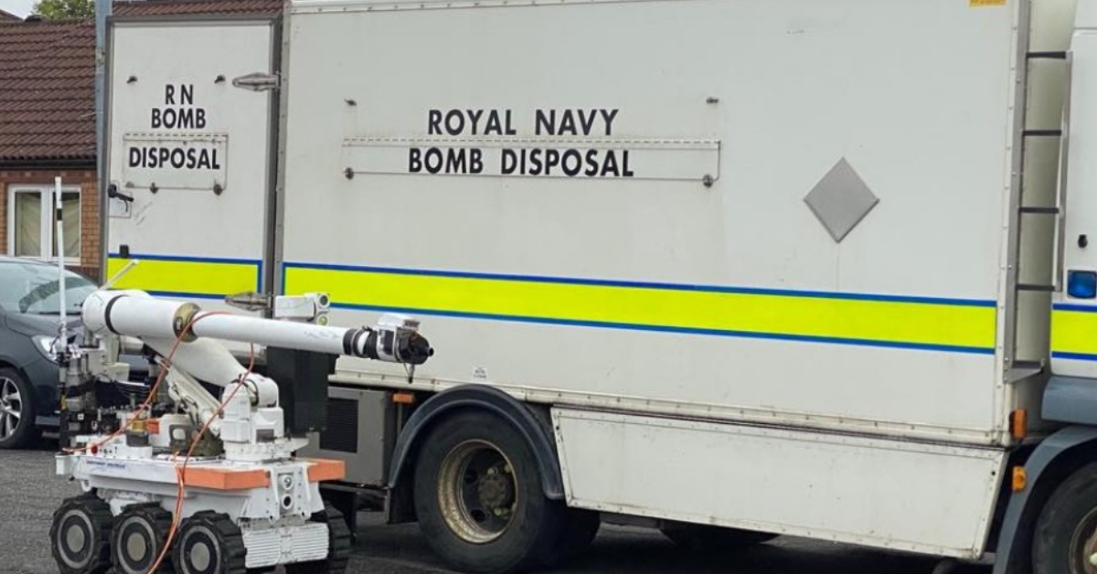 Man arrested and charged after bomb squad removes ‘items’ from Bellshill home