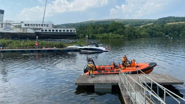 Kayakers rescued by boat after getting into difficulty in Loch Lomond