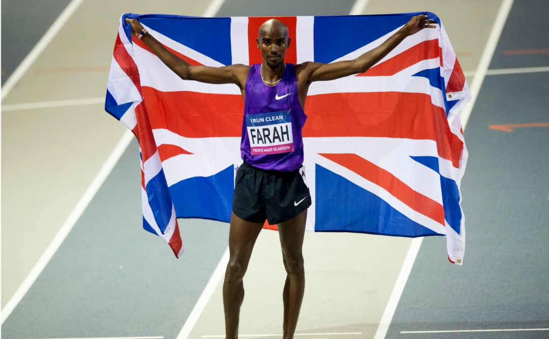 Sir Mo Farah urges children to stay active after bringing curtain down on career