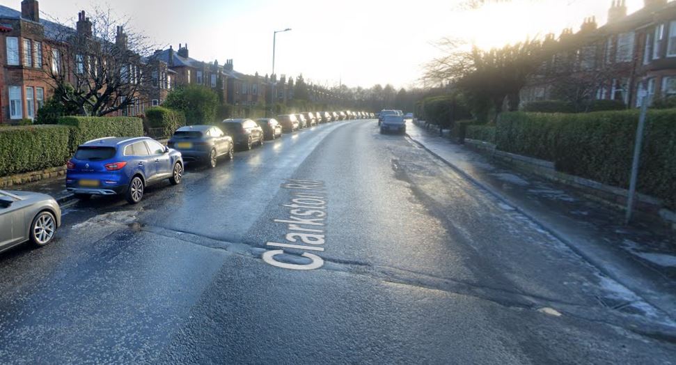 Teen taken to hospital after being hit by car on Clarkston Road, Glasgow, as police launch enquiry