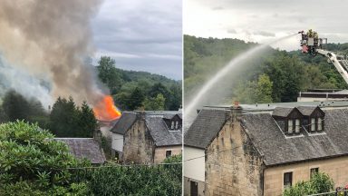 Historic Popinjay Hotel in Lanarkshire to remain closed as probe into devastating blaze launched