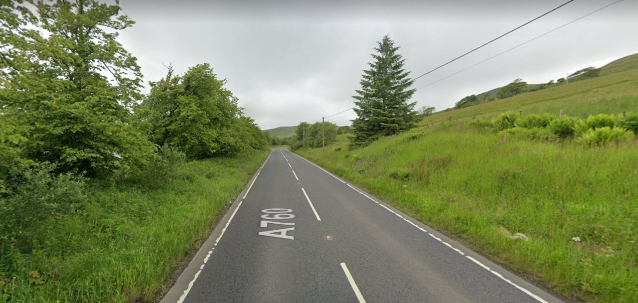 Cyclist killed in early morning crash with van on A760 near Muirhead Reservoir as police probe incident