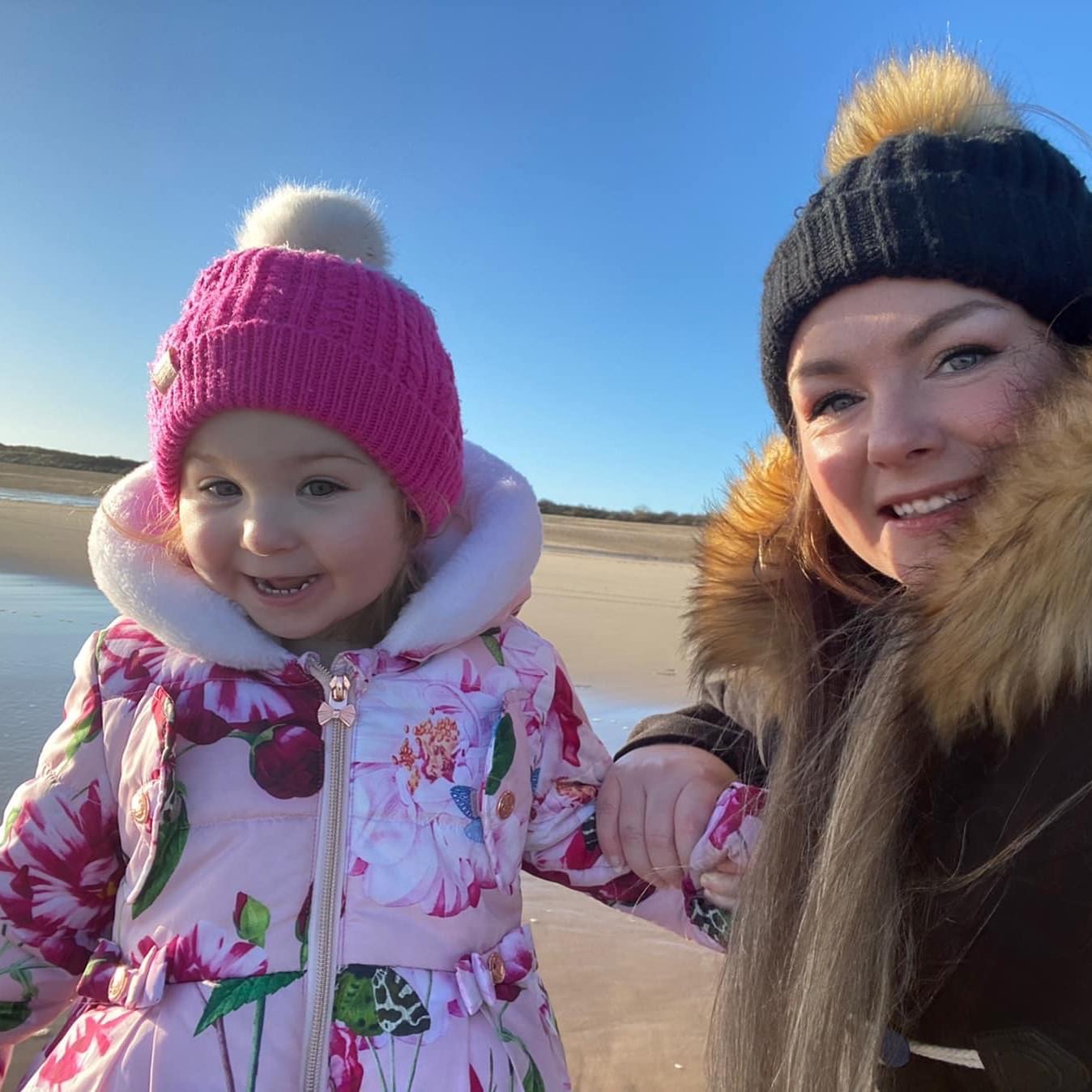 She wants to find her dad so her four-year-old daughter can get to know him.