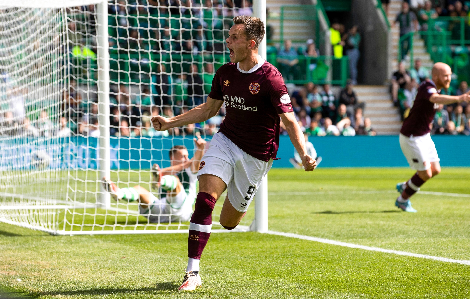 Shankland: Opened scoring in Edinburgh Derby.