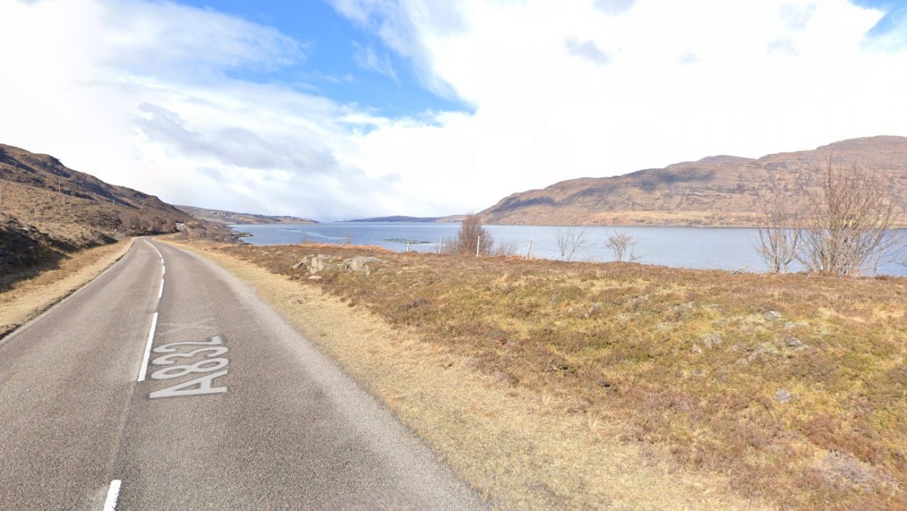 Five people taken to hospital following two-vehicle crash on A832 in Highlands