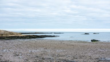 Three teens rescued by RNLI Broughty Ferry after getting trapped on rocks by rising tide in St Andrews