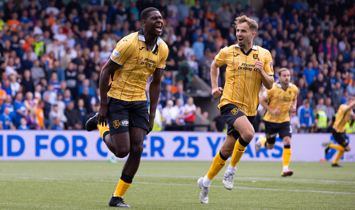 Davie Martindale adamant striker Joel Nouble will not leave Livingston this summer