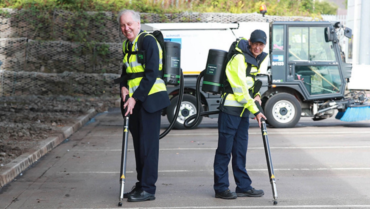 Council first to be granted funding to remove chewing gum from streets