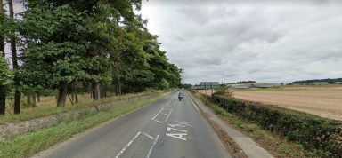 Two men taken to hospital after ‘serious’ early morning crash on A71 near Dalmahoy as road closed